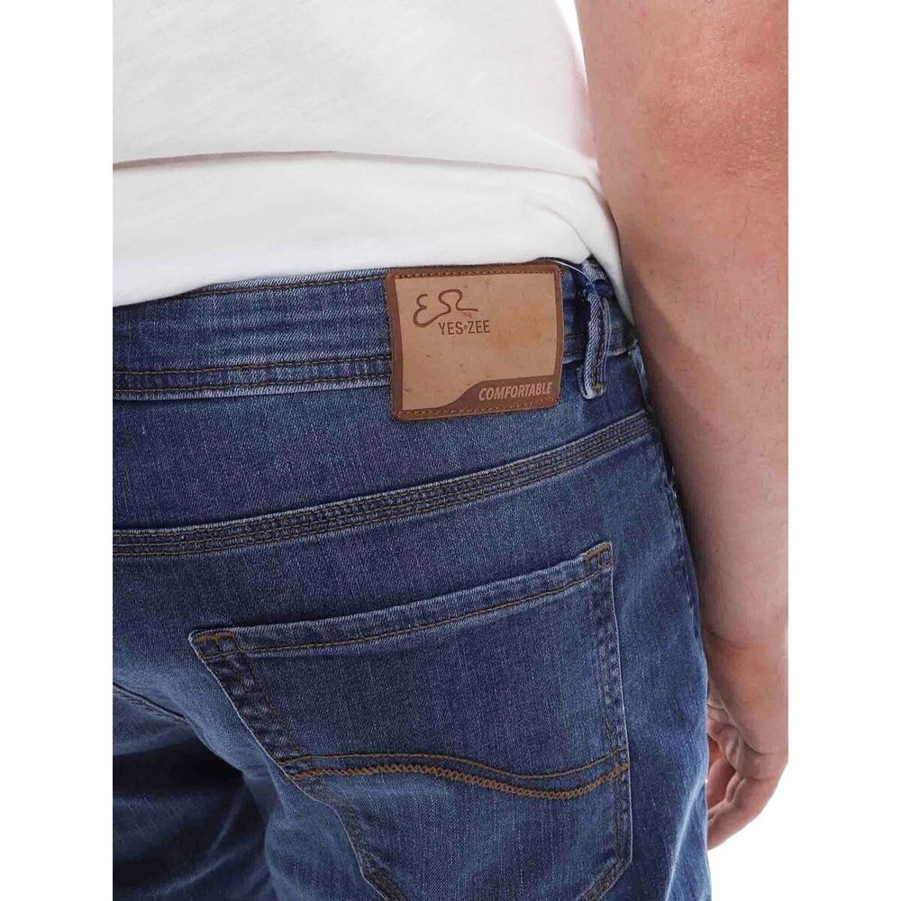 Jeans Yes Zee Chic in denim comfort con lavaggio medio