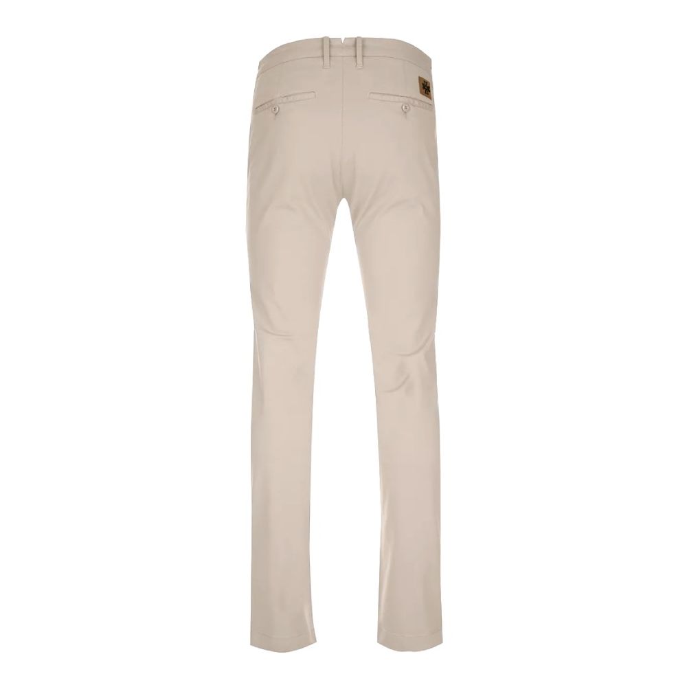 Бежевые хлопковые брюки-чинос Jacob Cohen – Slim Fit Elegance