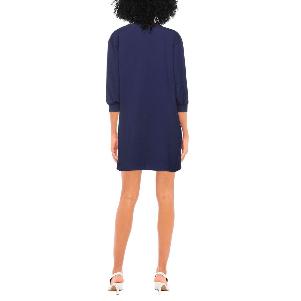 Abito da donna in cotone blu Love Moschino