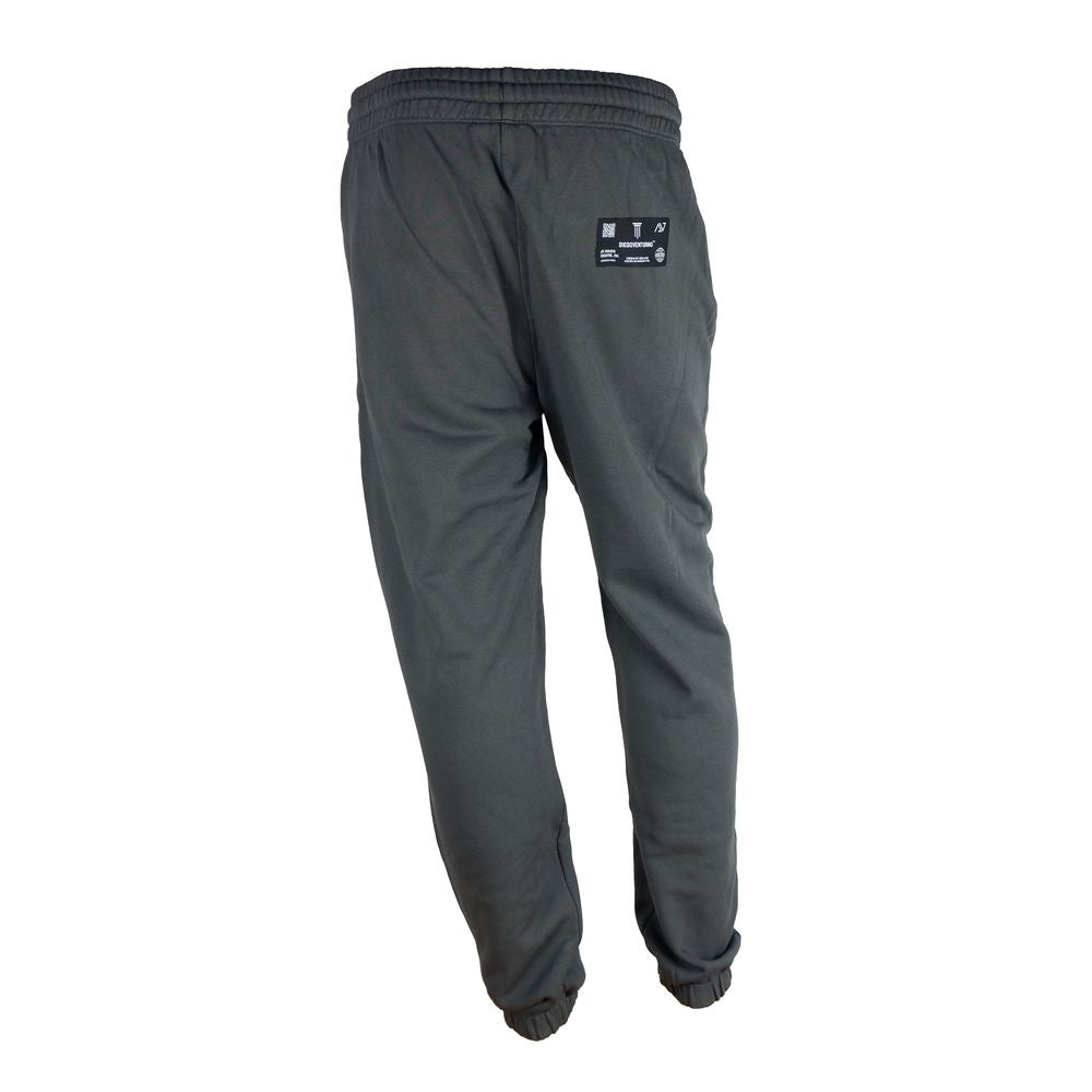 Pantaloni sportivi da uomo Diego Venturino in cotone grigio