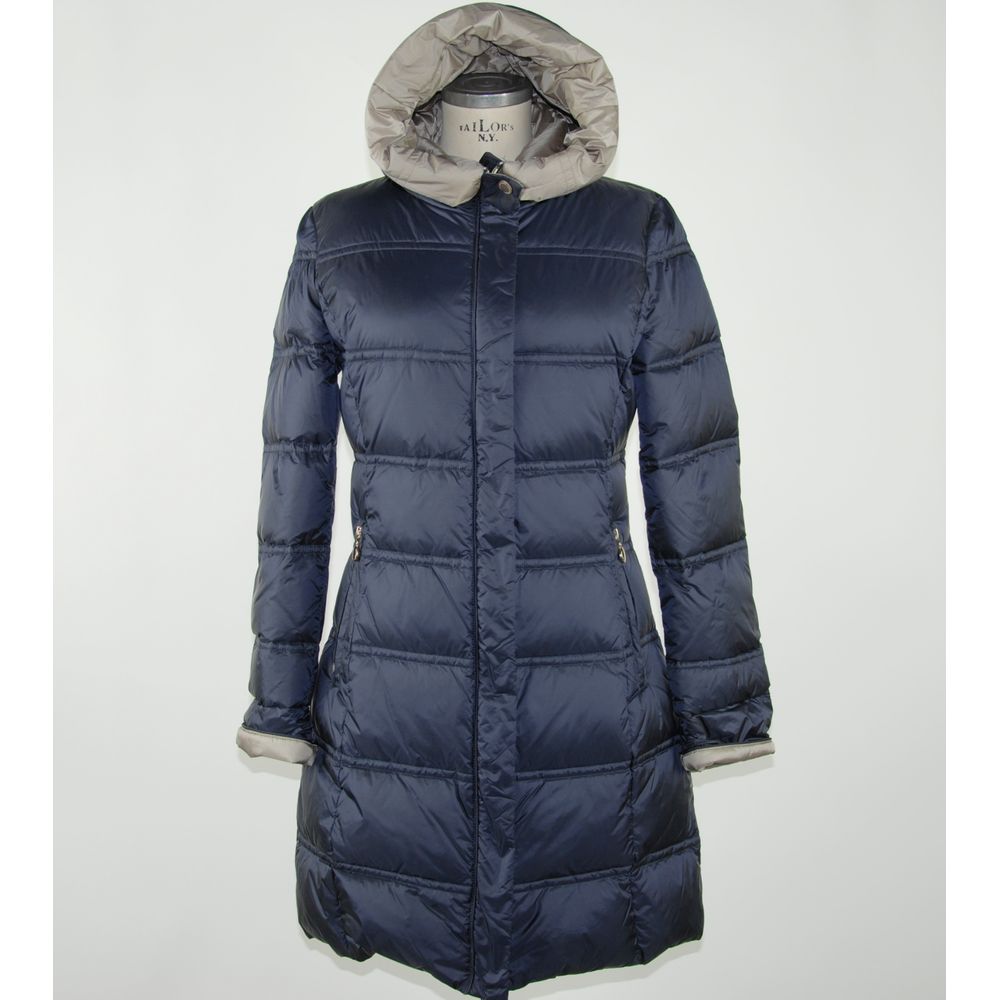 Giacca da donna in poliestere blu Emilio Romanelli