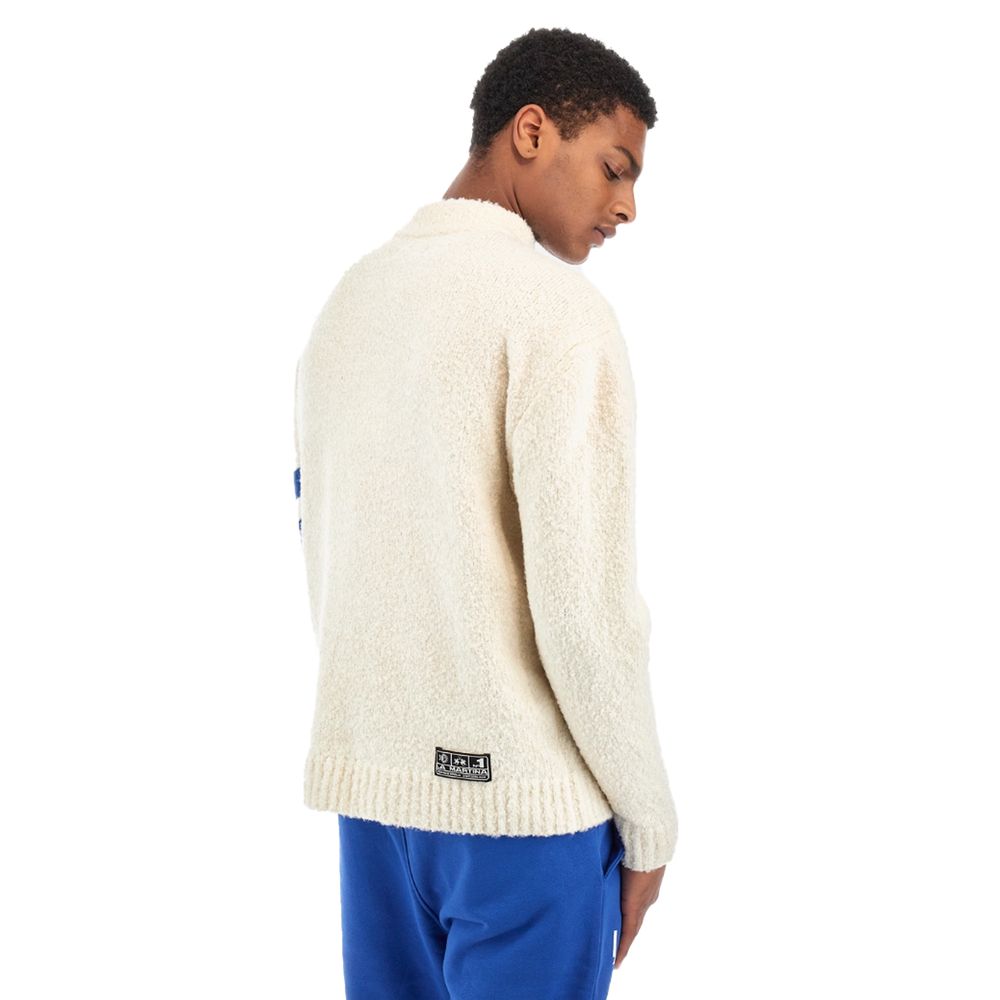 Maglione in poliammide bianco La Martina