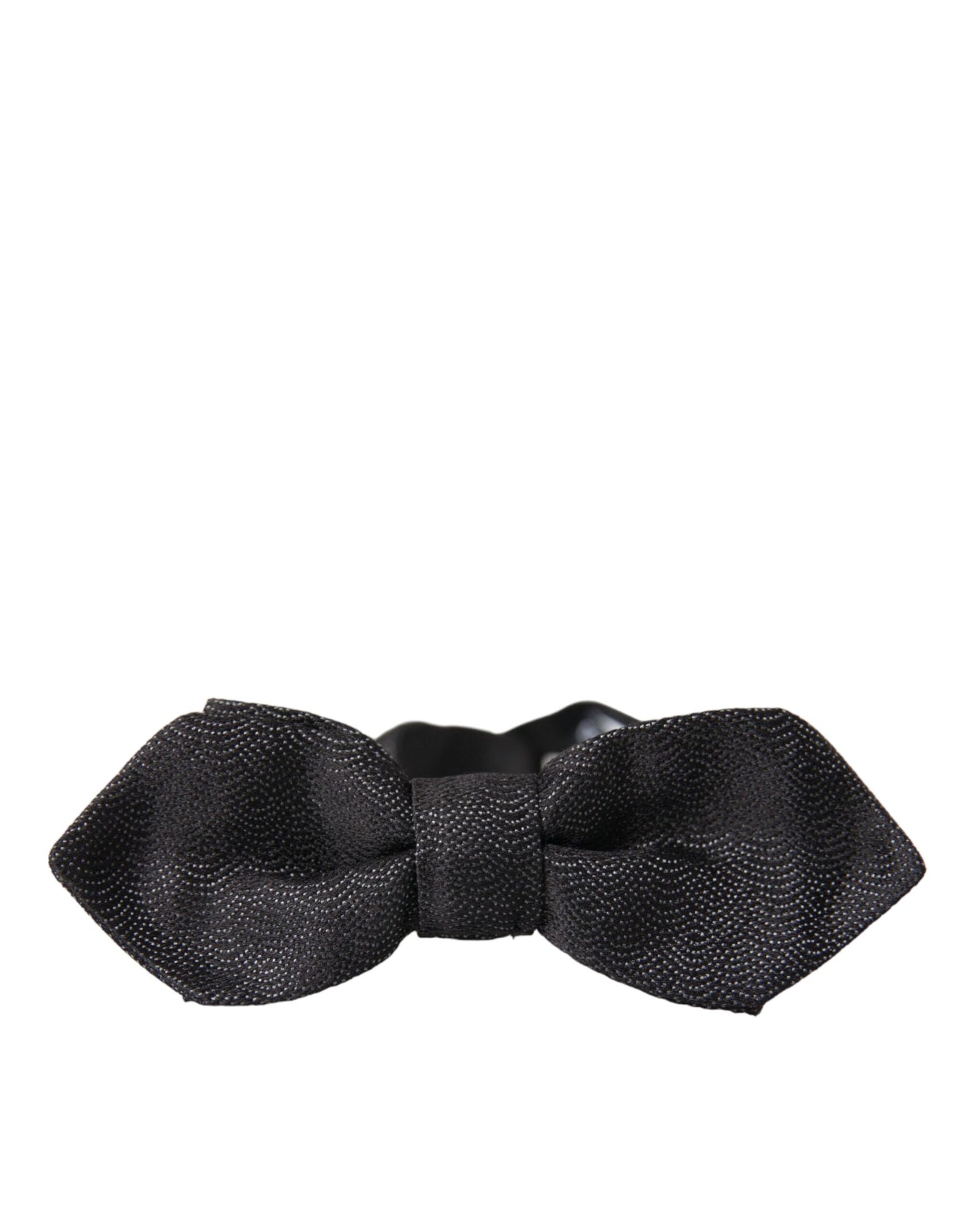 Papillon regolabile da uomo Dolce & Gabbana in seta nera