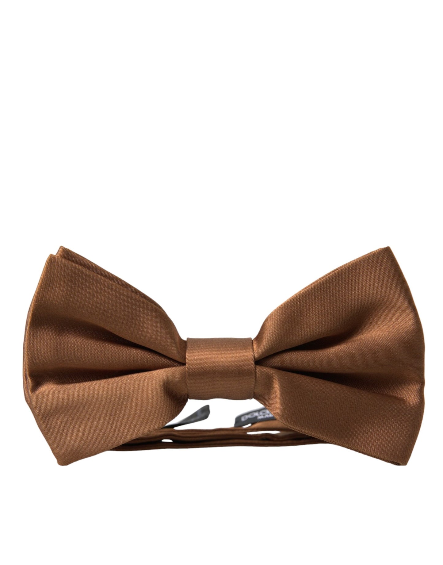 Papillon regolabile da uomo Dolce & Gabbana in seta marrone