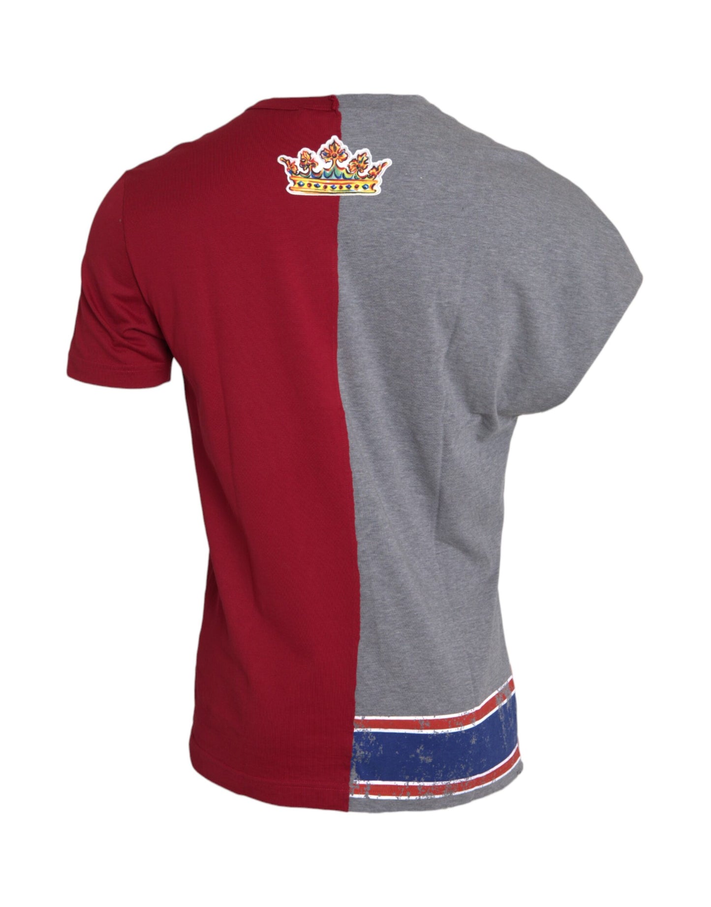 Dolce & Gabbana T-shirt a maniche corte con grafica multicolore