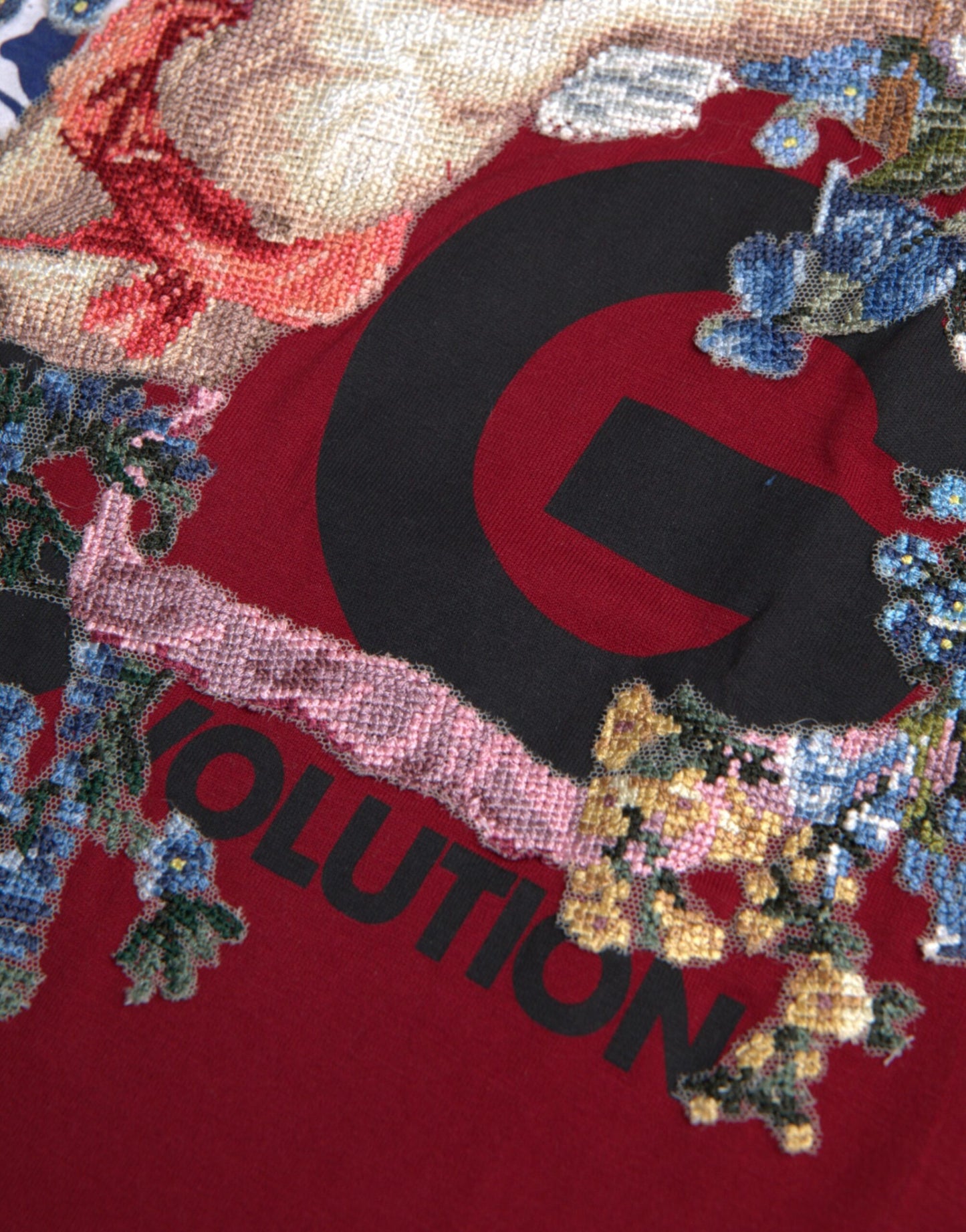 Dolce & Gabbana T-shirt a maniche corte con grafica multicolore