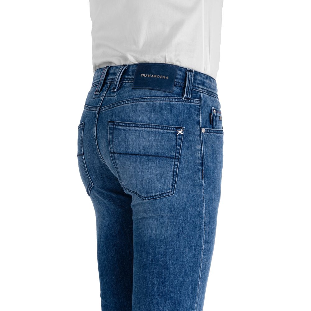 Jeans e pantaloni Tramarossa in cotone blu