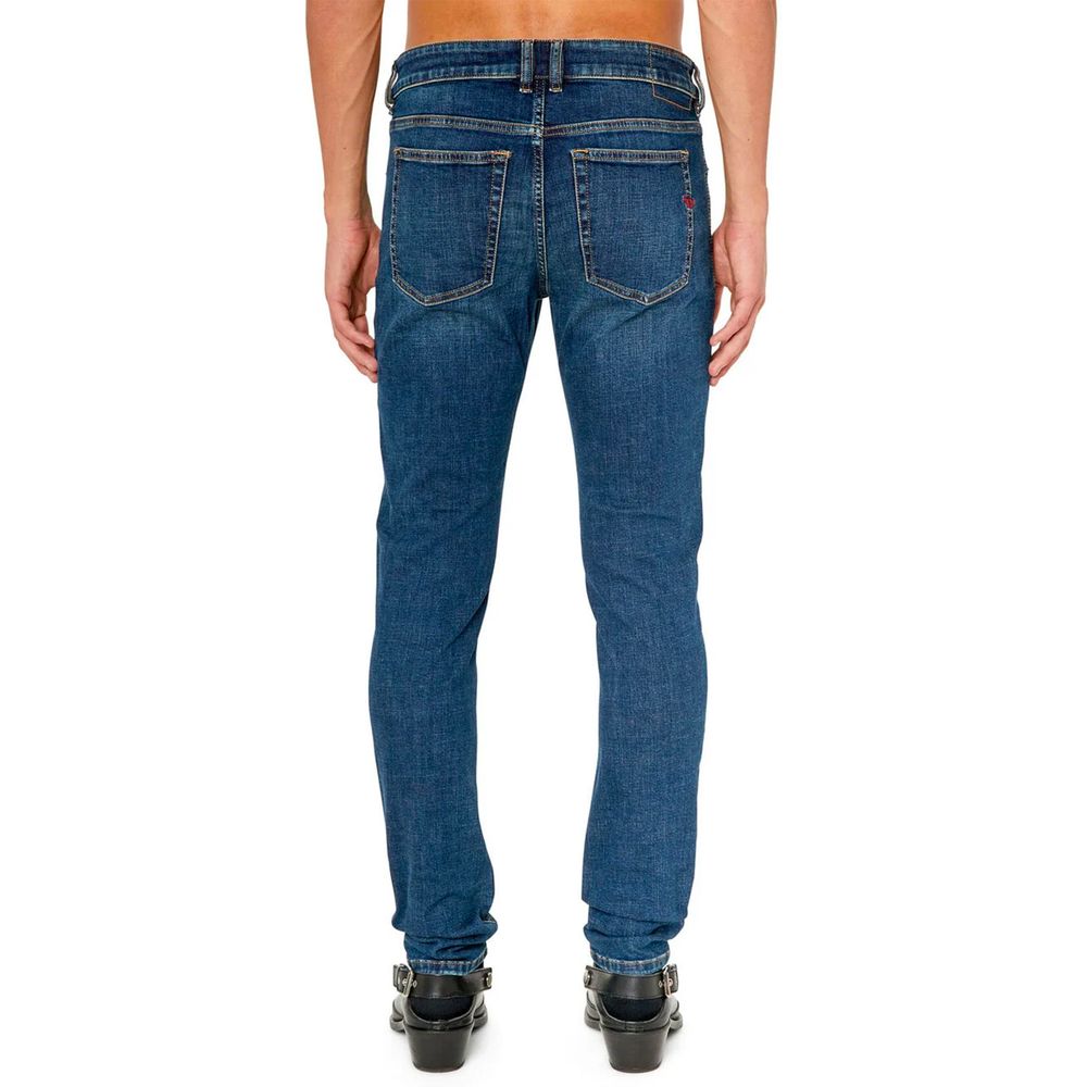 Jeans e pantaloni in cotone blu Diesel