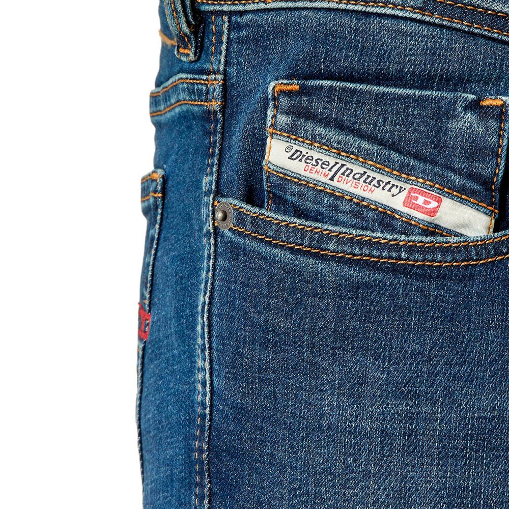 Jeans e pantaloni in cotone blu Diesel