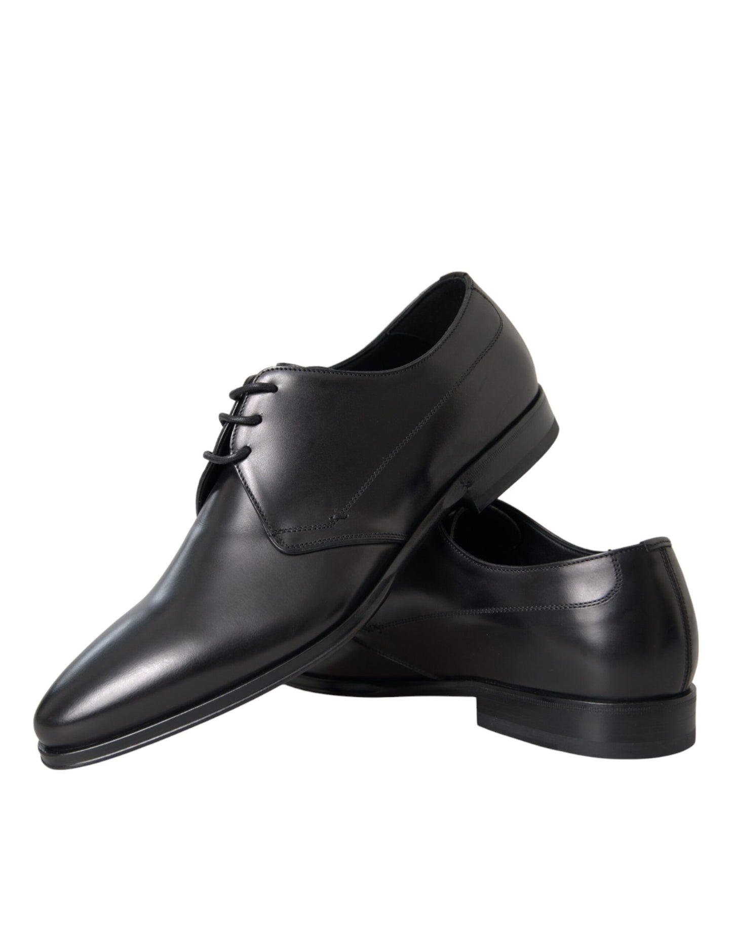 Dolce & Gabbana Scarpe Derby Formali da Uomo in Pelle Nera