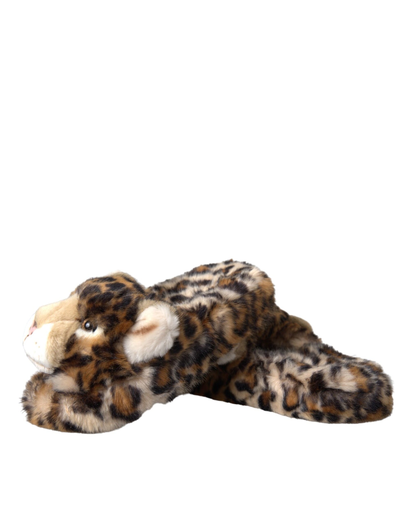 Dolce & Gabbana Brown Tiger Pantofole Sandali Scarpe basse