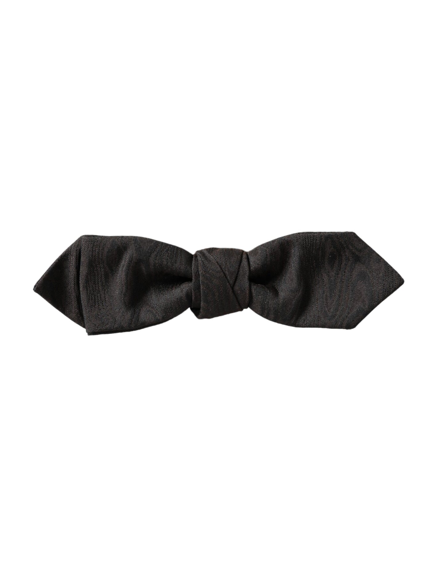 Papillon regolabile da uomo Dolce & Gabbana in seta nera