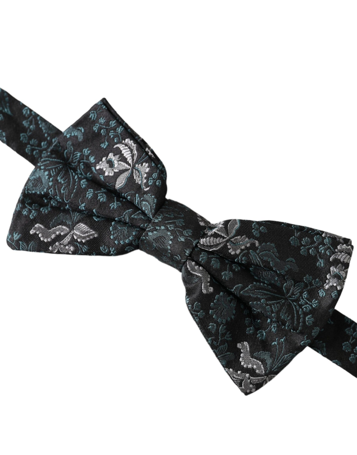 Dolce & Gabbana Multicolor Fantasy Floral Silk Regolabile Collo Uomo Papillon