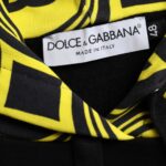 Dolce & Gabbana Felpa con cappuccio in cotone con logo nero