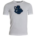 Dolce & Gabbana T-shirt girocollo a maniche corte King Of Love bianca