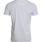 Dolce & Gabbana T-shirt girocollo a maniche corte in cotone bianco