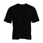 Dolce & Gabbana T-shirt girocollo a maniche corte in cotone nero