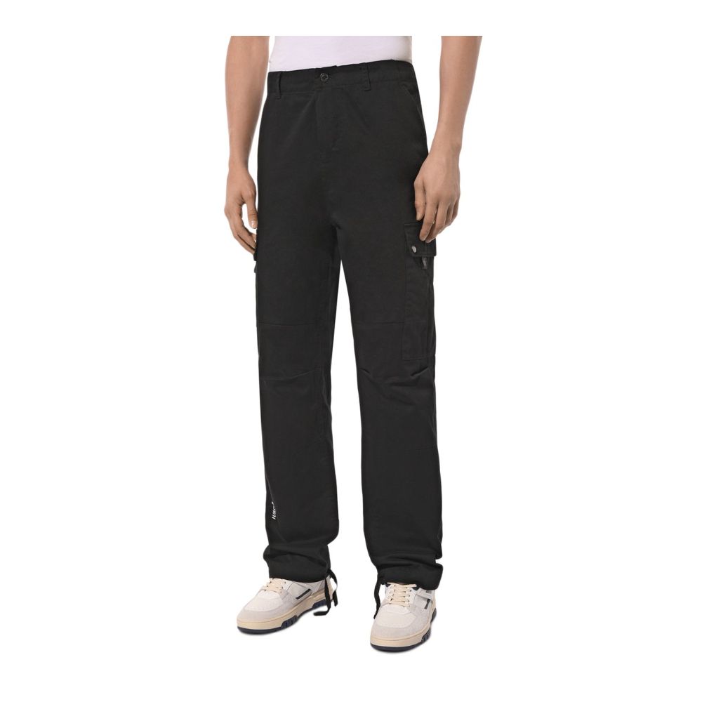 Jeans e pantaloni in cotone nero Comme Des Fuckdown
