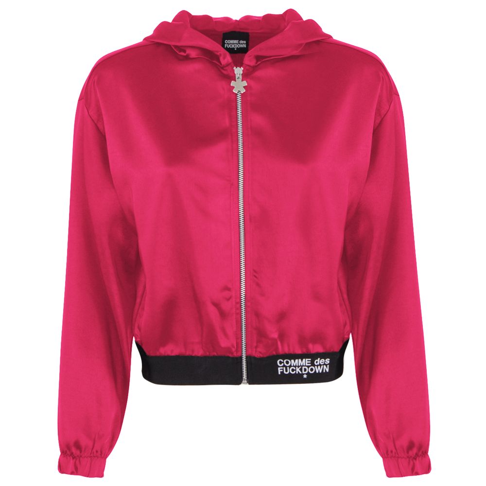 Maglione in poliestere fucsia Comme Des Fuckdown