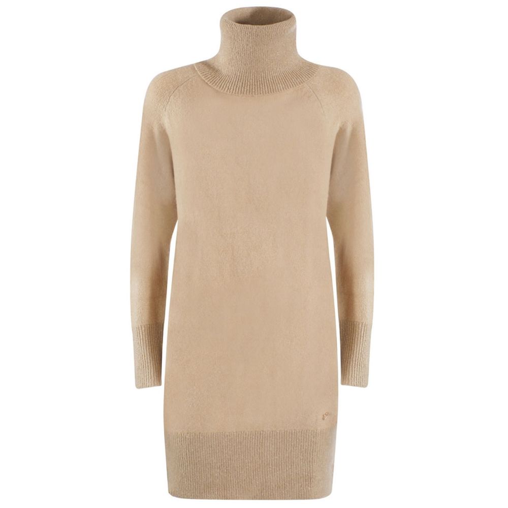 Sì Zee Abito in viscosa beige