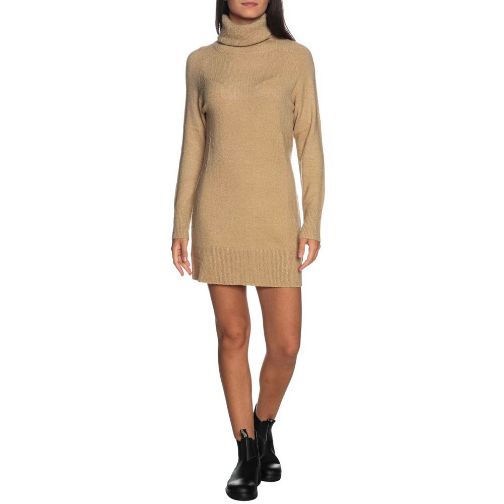 Sì Zee Abito in viscosa beige