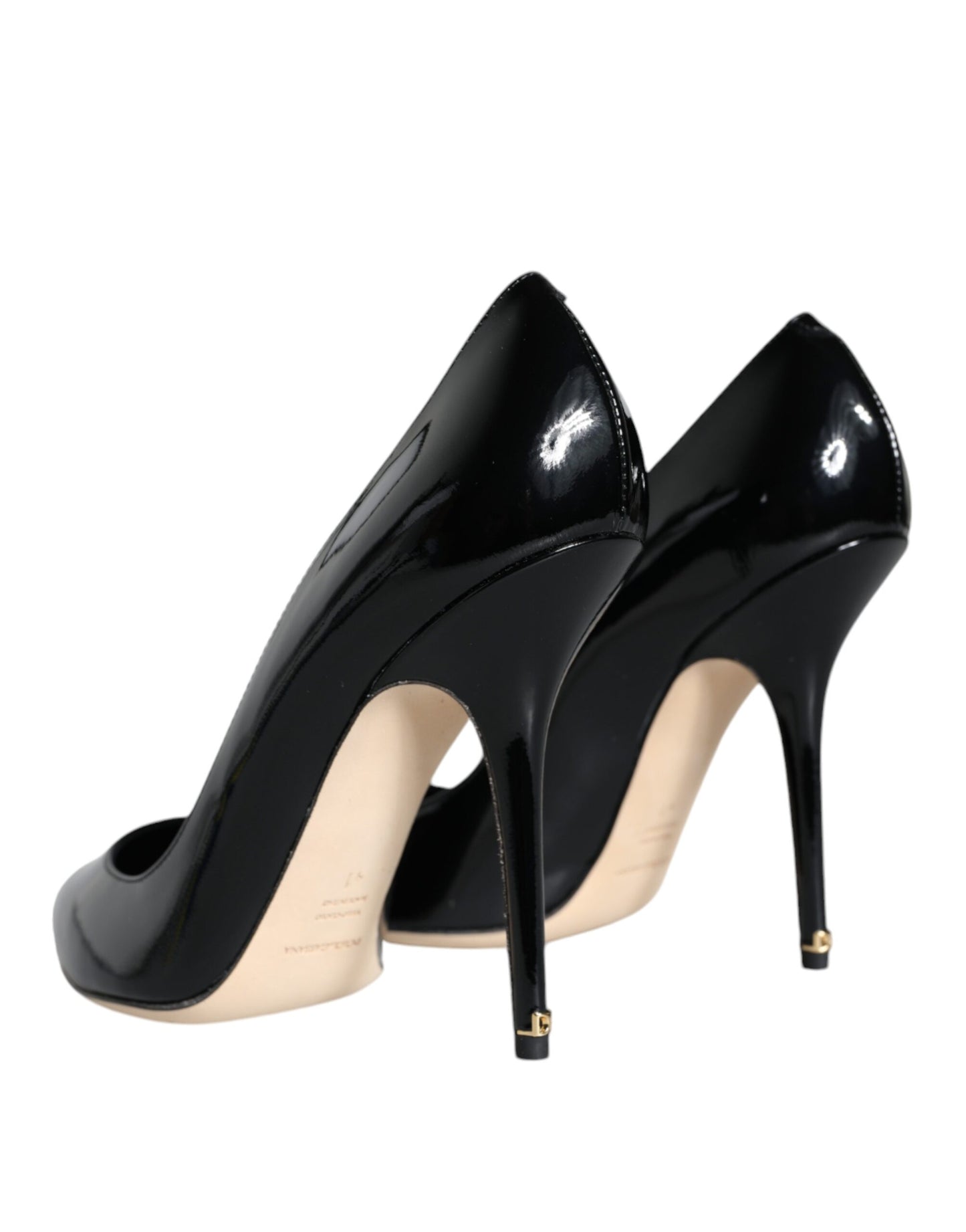 Scarpe con tacco Dolce & Gabbana Bellucci in vernice nera