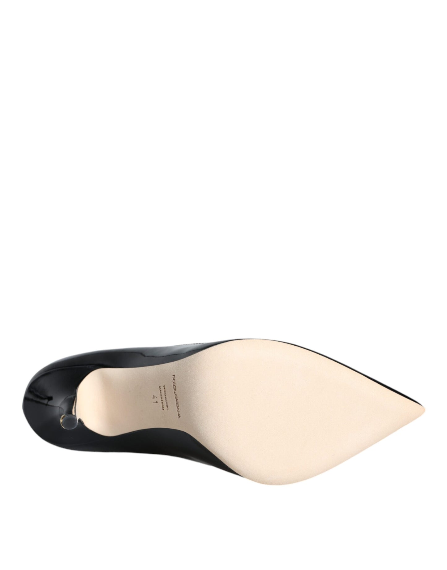 Scarpe con tacco Dolce & Gabbana Bellucci in vernice nera