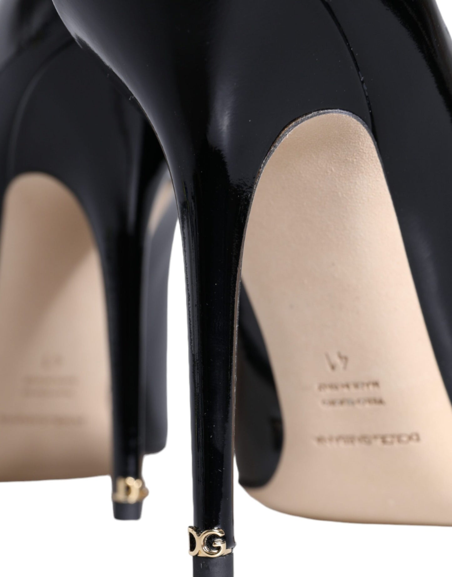 Scarpe con tacco Dolce & Gabbana Bellucci in vernice nera