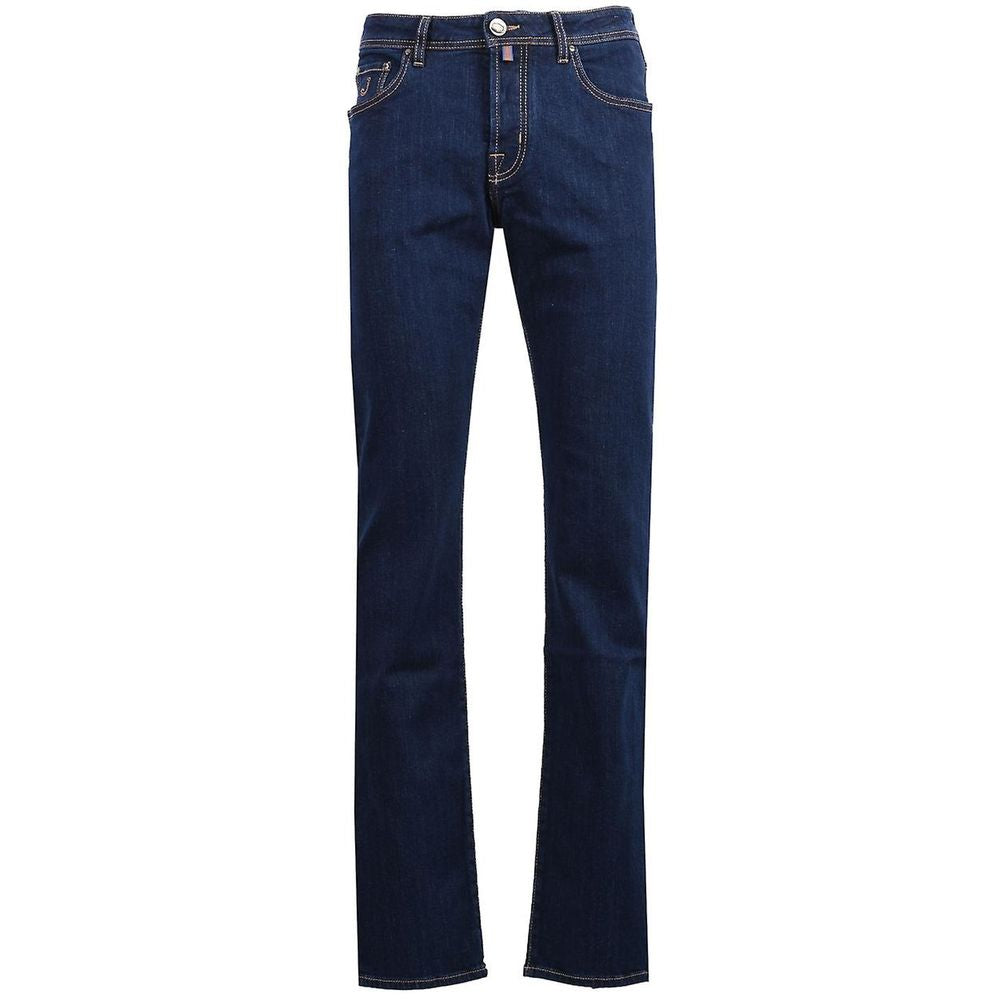 Jeans e pantaloni in cotone blu Jacob Cohen