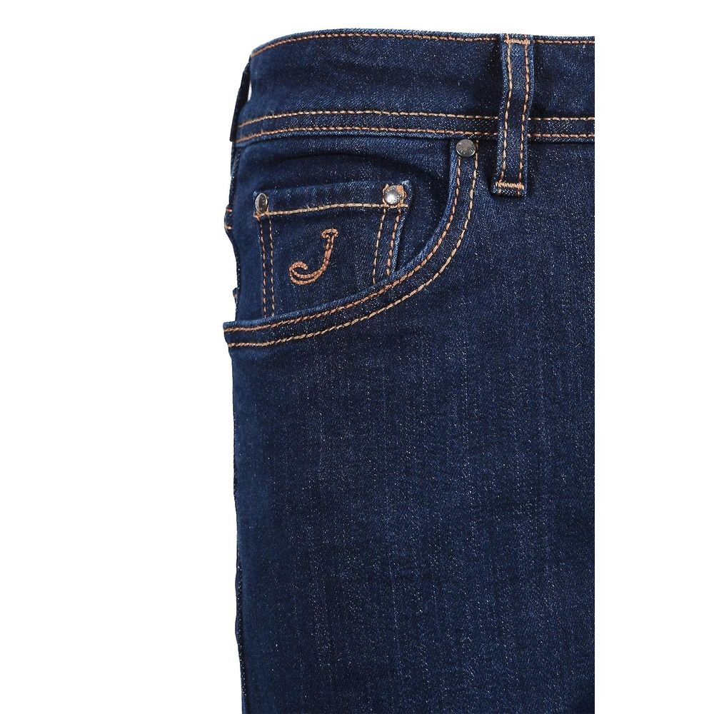 Jeans e pantaloni in cotone blu Jacob Cohen