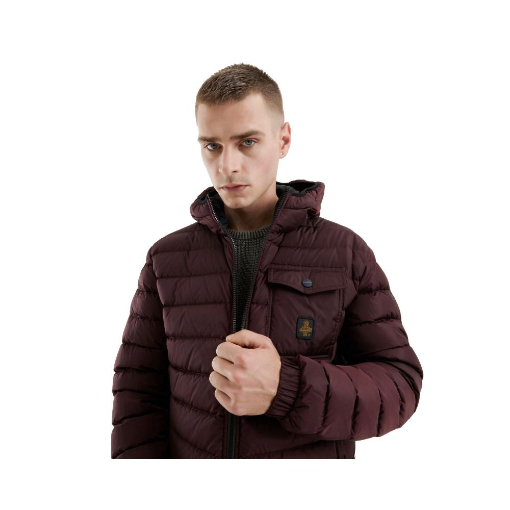 Refrigiwear Red Nylon Mens Jacket