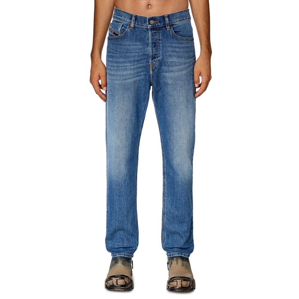 Jeans e pantaloni in cotone blu Diesel
