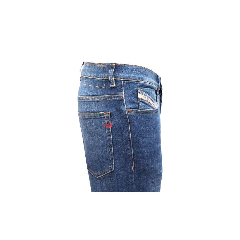 Jeans e pantaloni in cotone blu Diesel