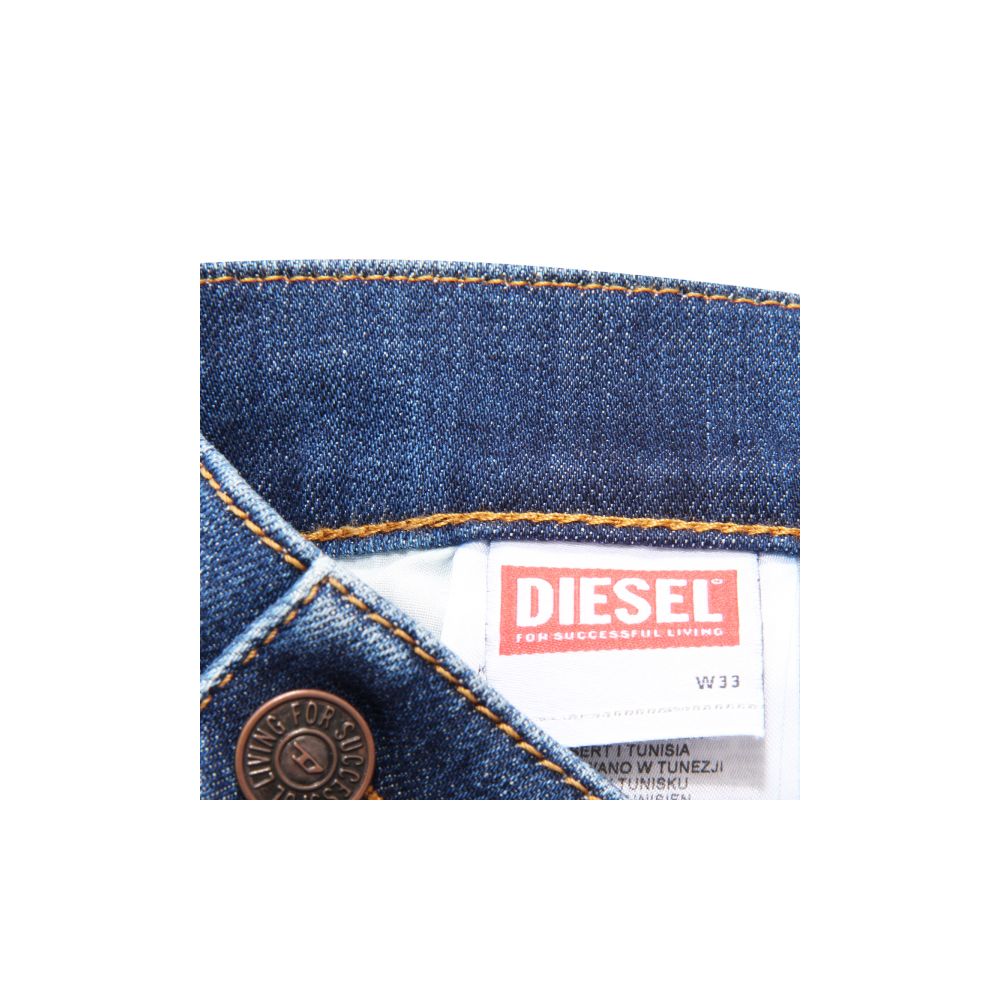 Jeans e pantaloni in cotone blu Diesel