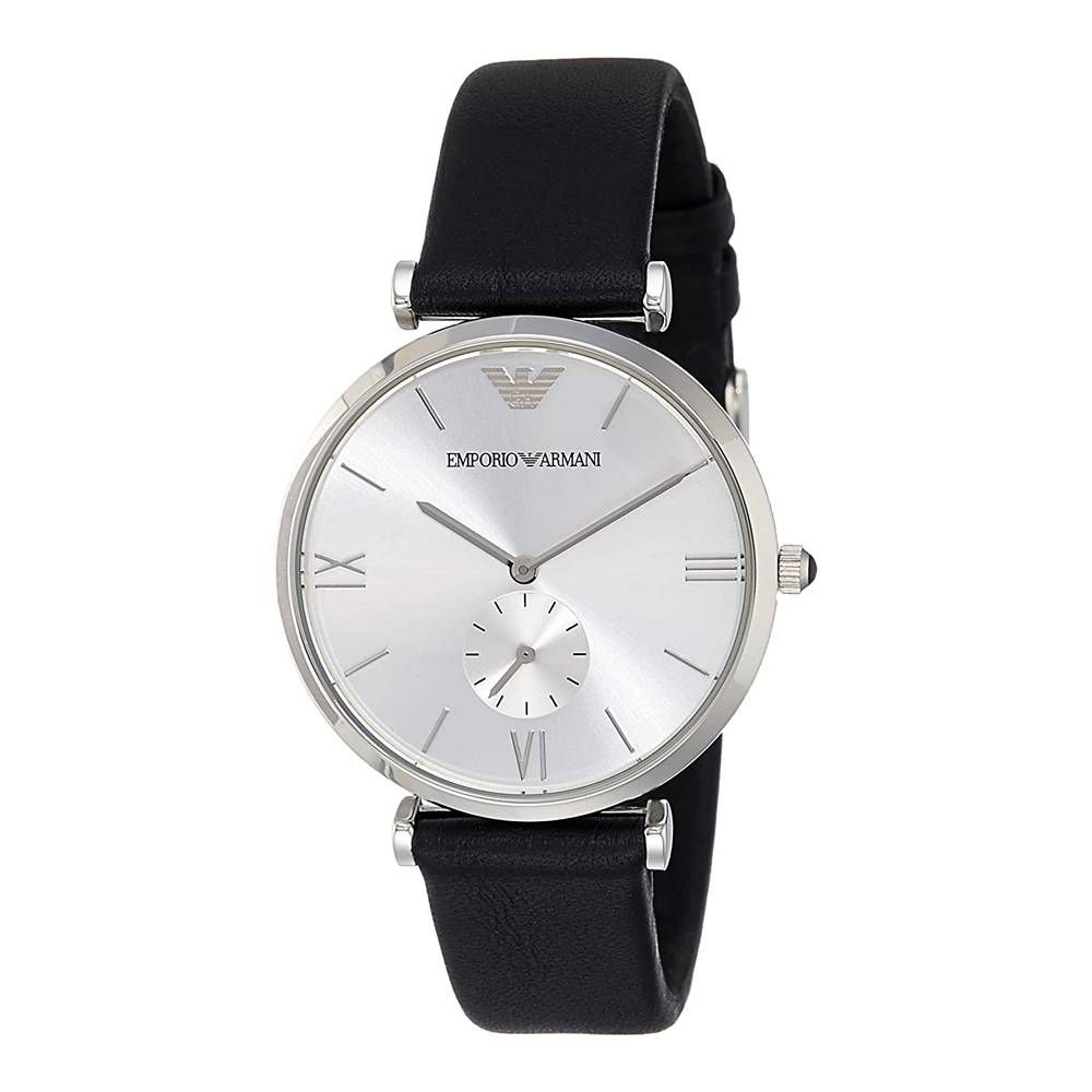 Orologio Armani in pelle blu