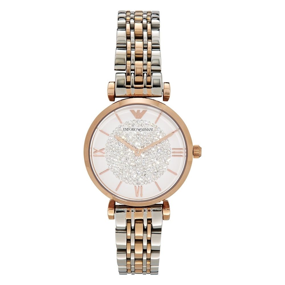 Orologio Armani in acciaio argento