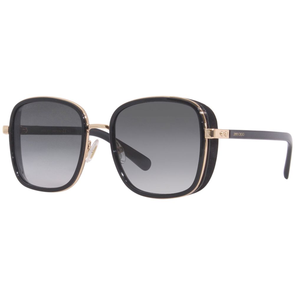 Occhiali da sole Jimmy Choo in resina nera