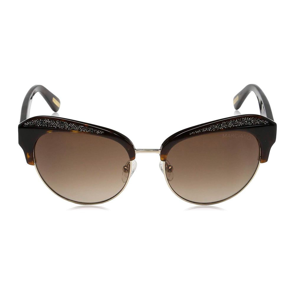 Occhiali da sole in acetato marrone Marciano by Guess