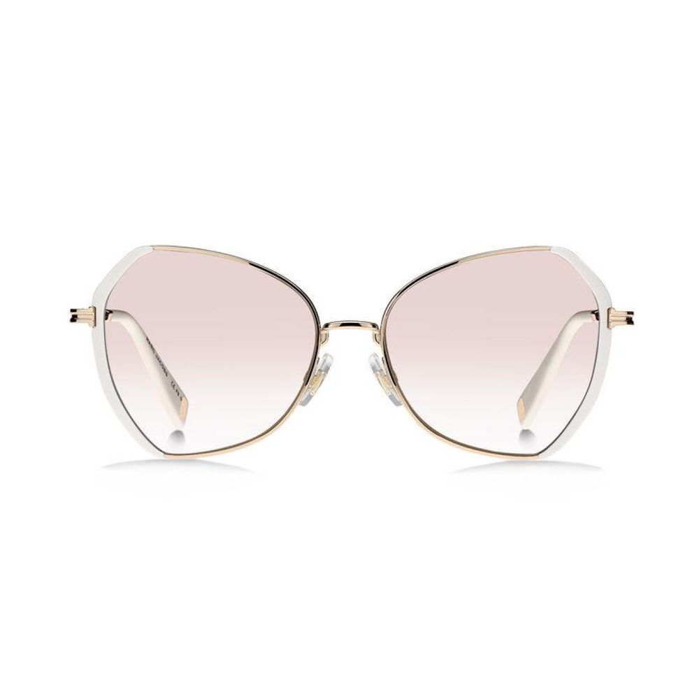 Occhiali da sole in metallo dorato Marc Jacobs