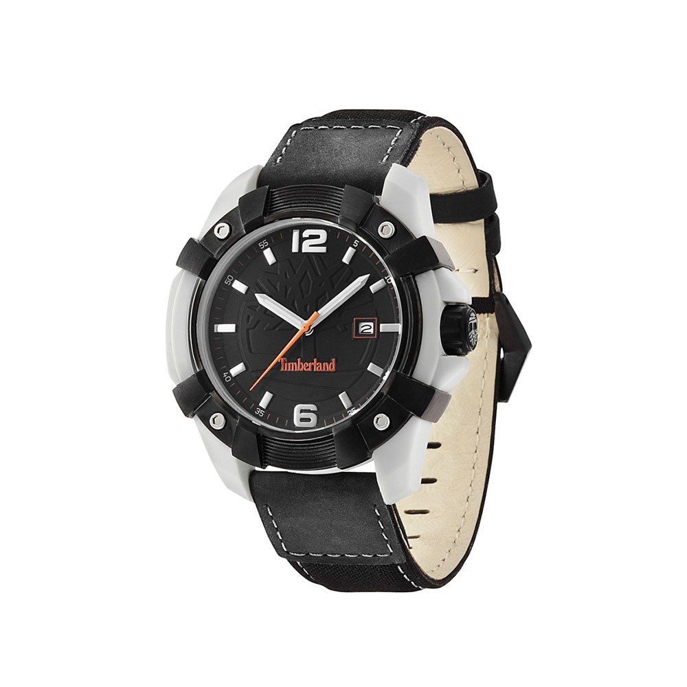Orologio Timberland in pelle nera