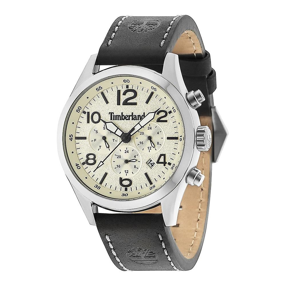 Orologio Timberland in pelle nera