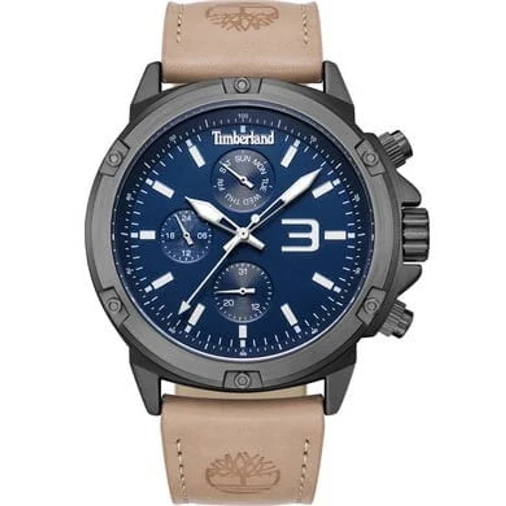 Orologio Timberland in pelle beige