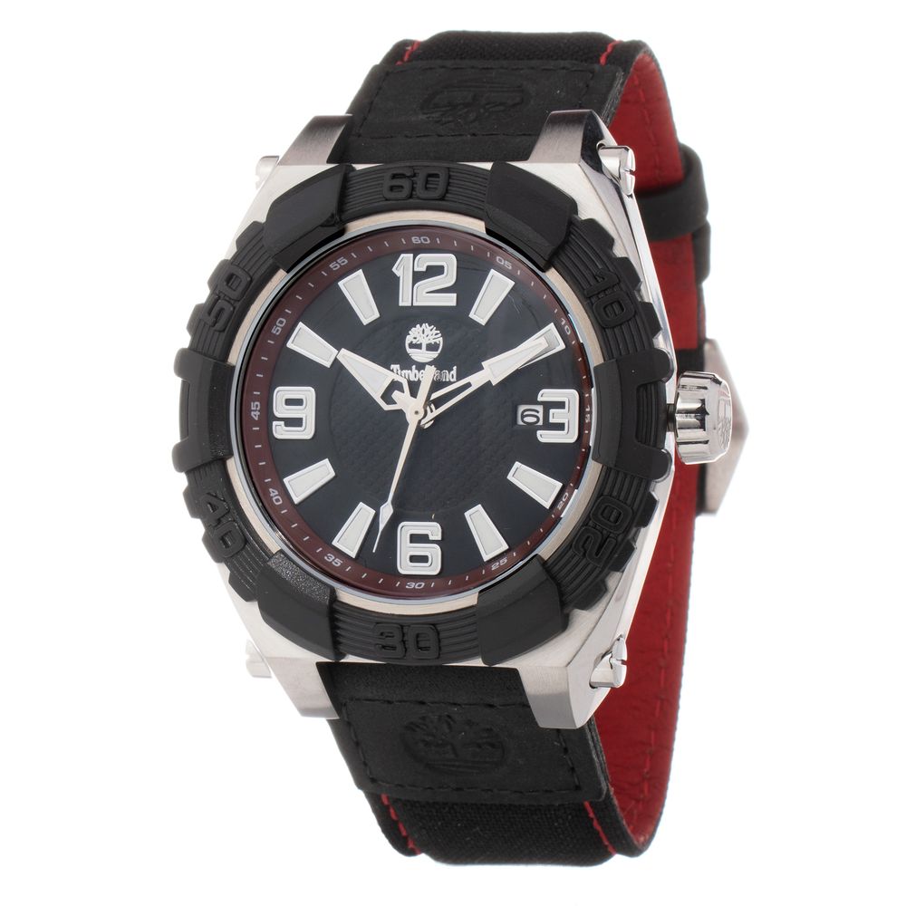 Orologio Timberland in pelle nera