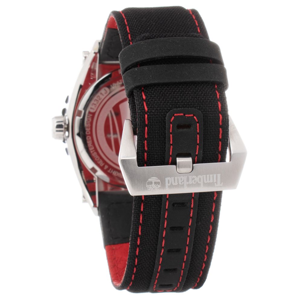 Orologio Timberland in pelle nera