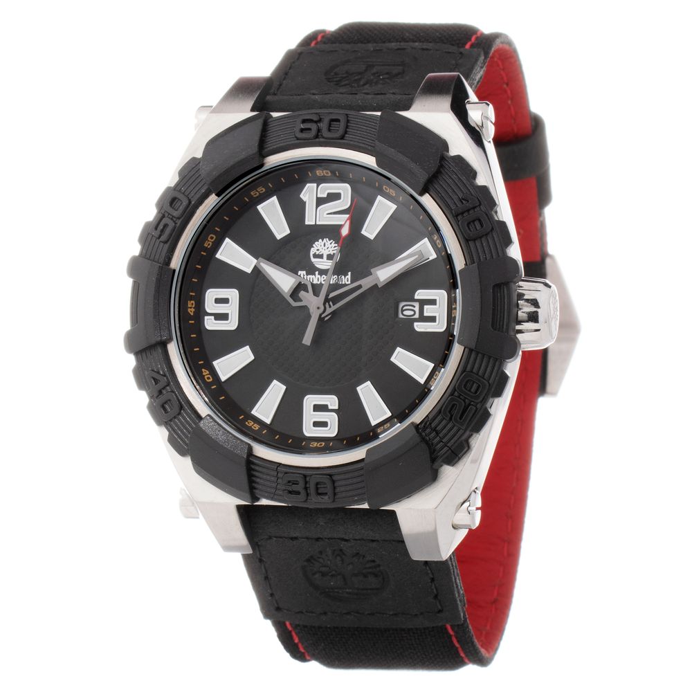 Orologio Timberland in pelle nera