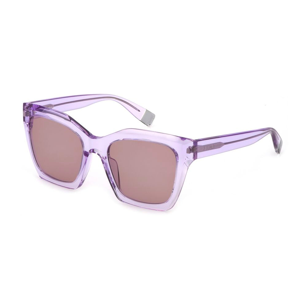 Occhiali da sole Furla in plastica viola