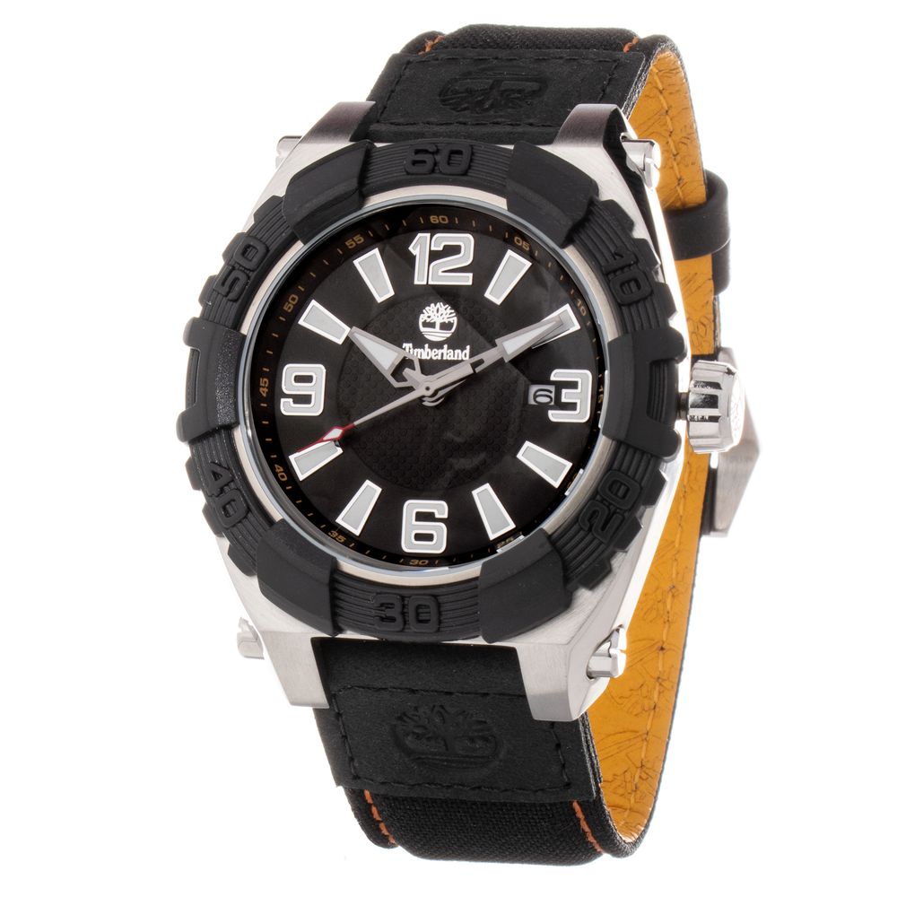 Orologio Timberland in pelle nera