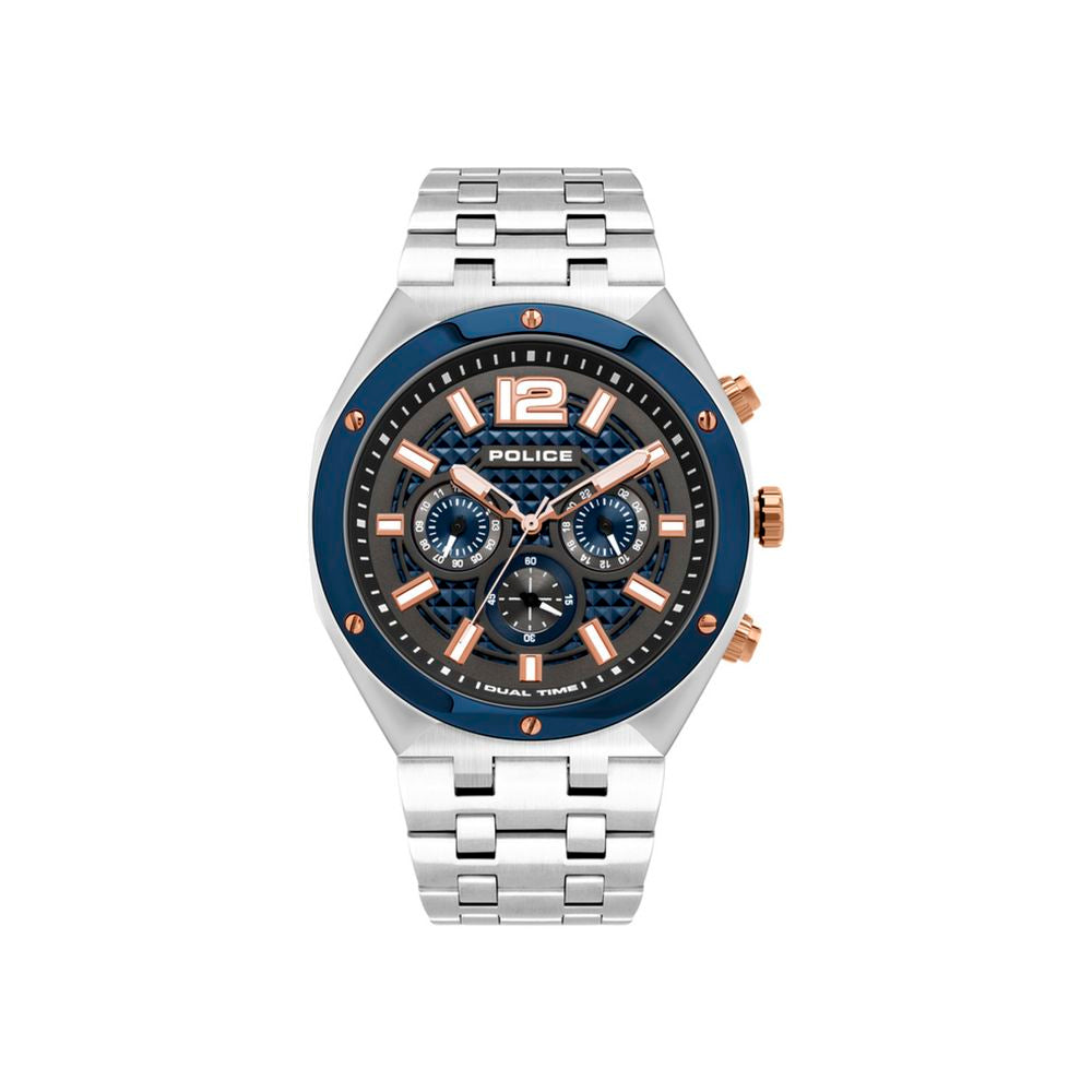 Orologio Police in acciaio inossidabile argentato