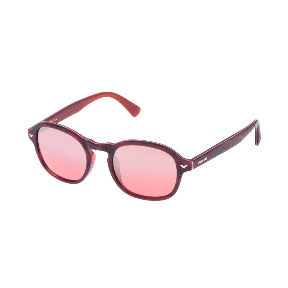 Occhiali da sole in acetato marrone Police