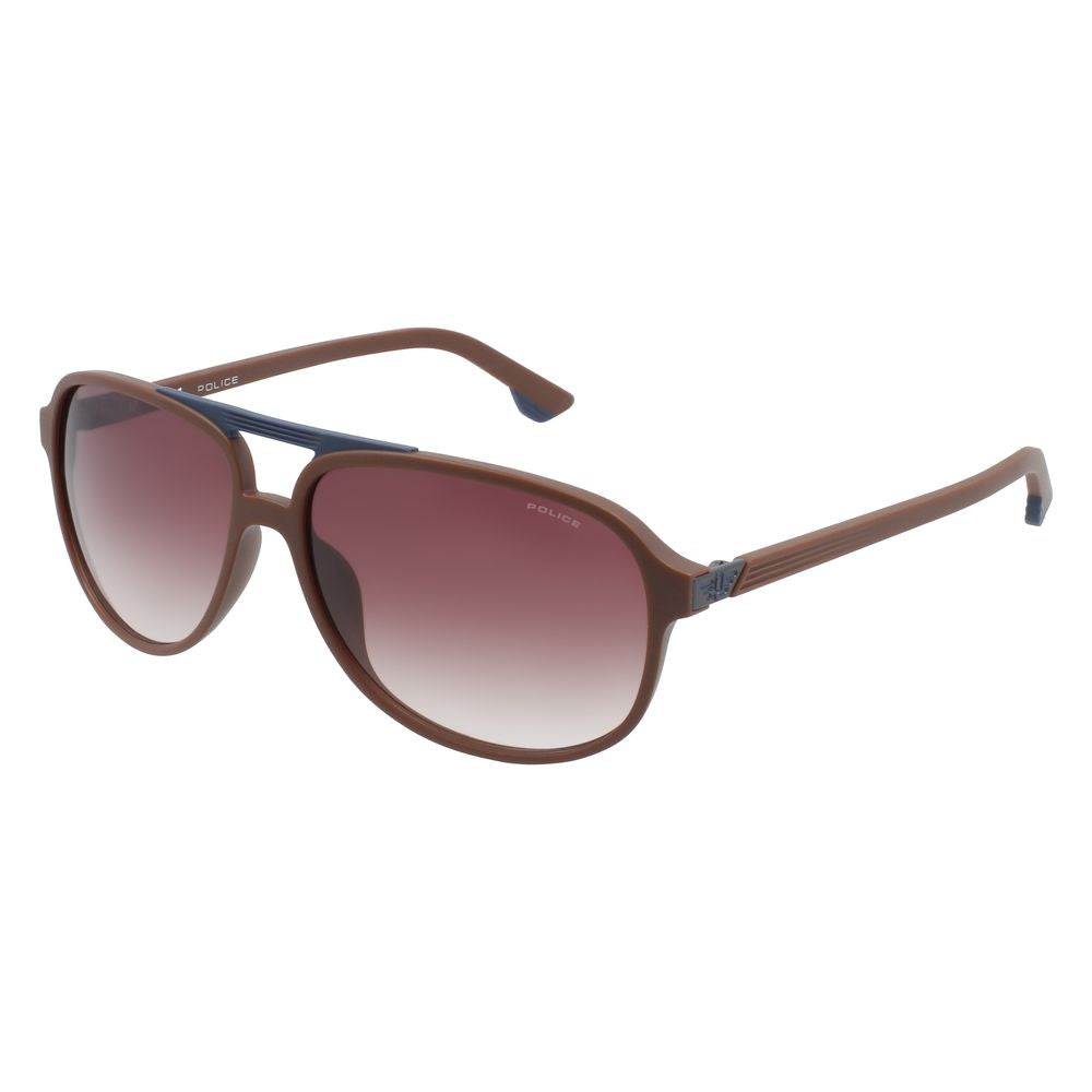 Occhiali da sole Police Brown Combined Injected